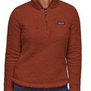 Burnt Orange Patagonia Quarter Zip